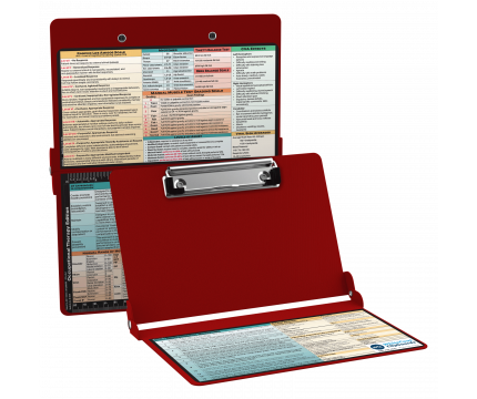 WhiteCoat Clipboard® - Red Occupational Therapy Edition